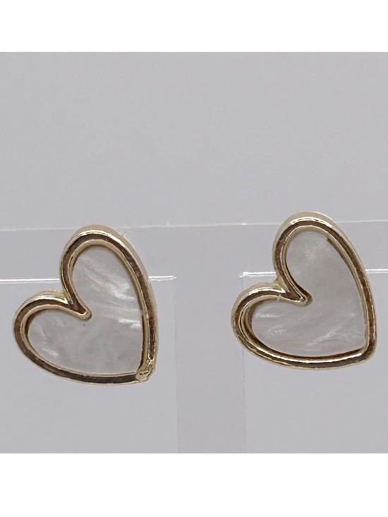 Fashion Jewelry Jewelry - Heart Enamel Stud Earrings Fashion Jewelry